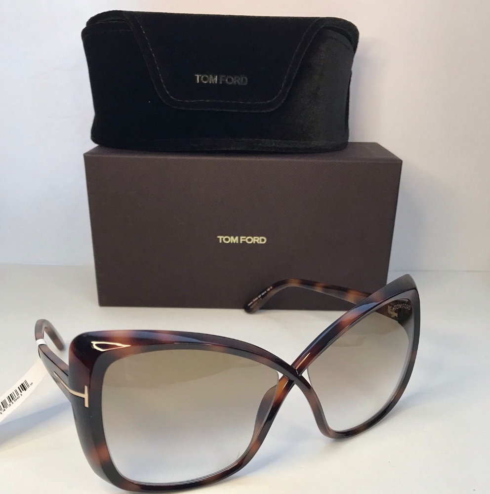 💯 Original TOM FORD FT0943 JASMIN HAVANA SUNGLASSES